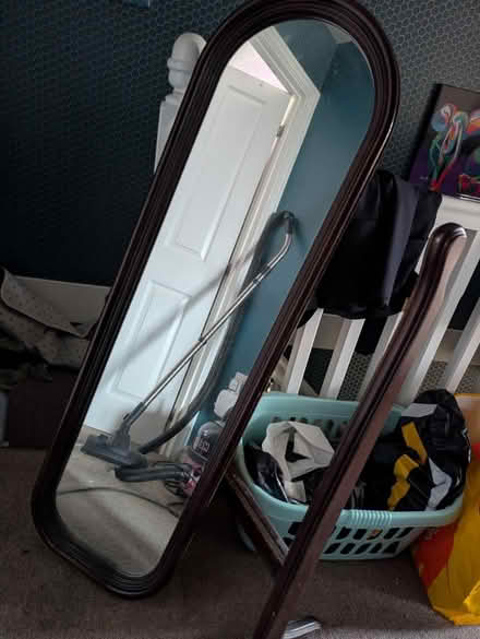 Photo of free Antique mirror and stand (yapton) #1