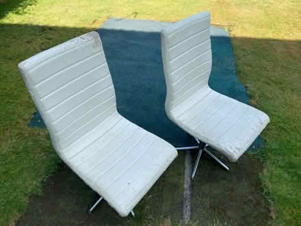 Photo of free Padded swivel chairs could do with recovering (Bishopston BS7) #1