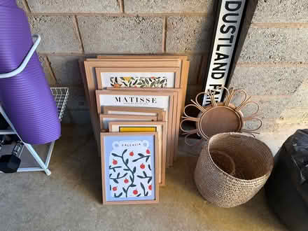 Photo of free Pictures mirror basket (Bloxham OX15) #2