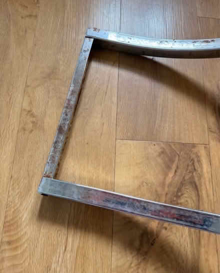 Photo of free Glass/metal sideboard (Carnforth) #3