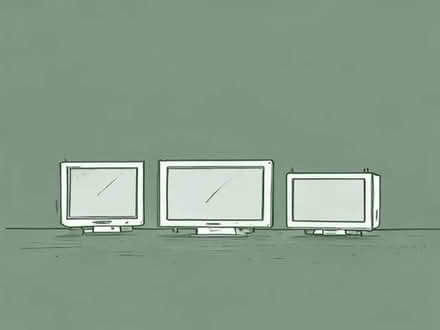 Photo of free 3 Projector Screens (Holme PE7) #1