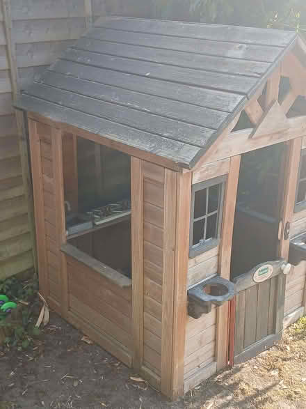 Photo of free Outdoors wooden playhouse (Binfield RG42) #2