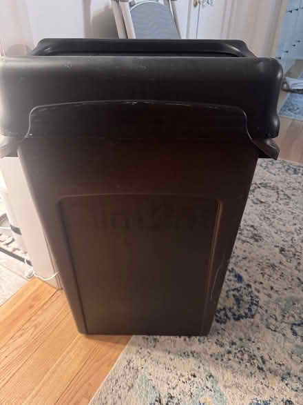 Photo of free Slim Jim trash bin and lid (UWS) #1