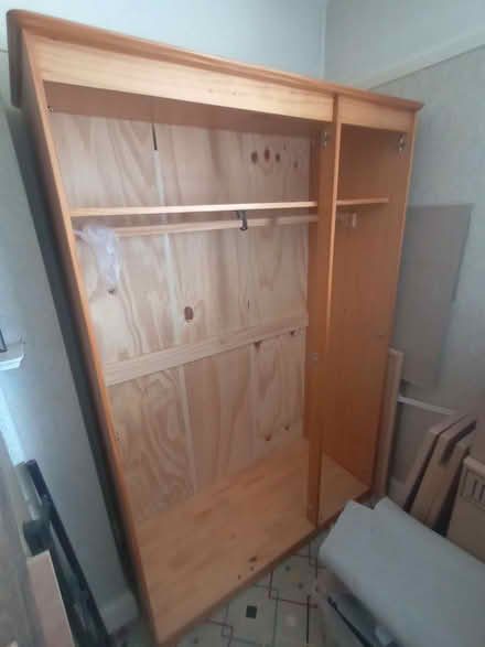 Photo of free 3 door pine wardrobe (Rose Hill OX4) #2