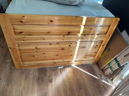 Photo of free Double bed frame and mattress (Weaverham CW8) #2