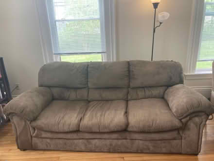 Photo of free Brown Couch (Amherst Center) #1