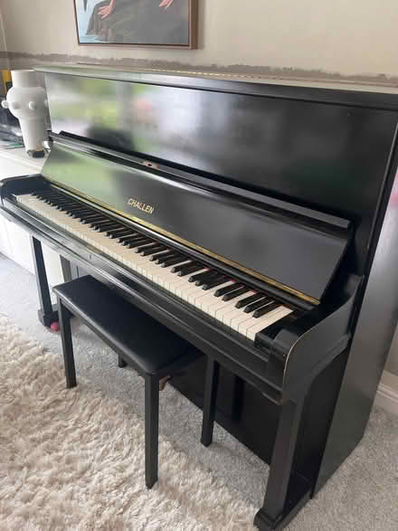 Photo of free Challen piano and stool (Leeds LS16) #2