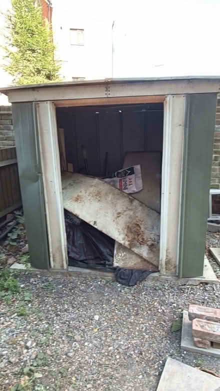 Photo of free old galvanised shed (Upper Clapton E5) #3