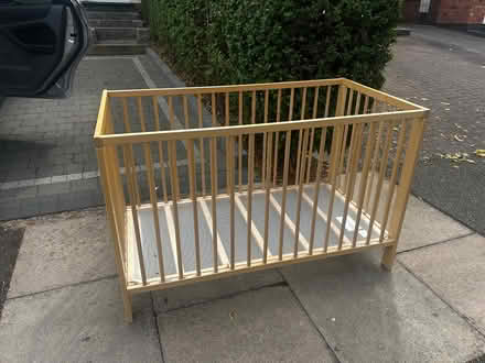 Photo of free IKEA cot (Stirchley B30) #3
