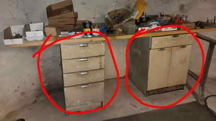 Photo of free Metal base cabinets (19095) #1