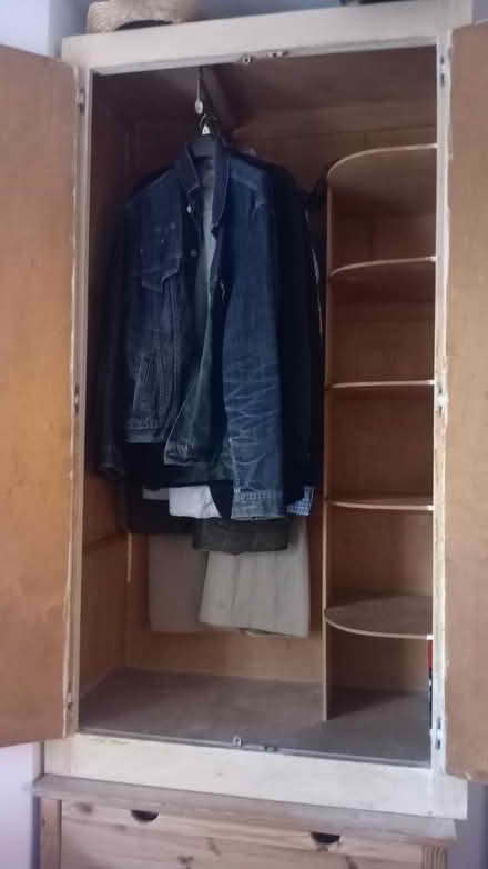 Photo of free Wooden wardrobe (Lots road SW10) #2