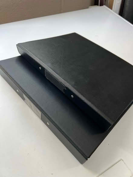 Photo of free 2 black ring binders (Westbrook WA5) #1