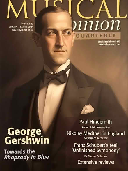 Photo of free Classical music magazine "Musical Opinion Quarterly" 2016-25 (FelixstoweWoodbridgeFreegle CGA IP12) #3