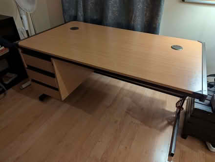Photo of free Large Work Desk with Drawers (Balham SW12) #3