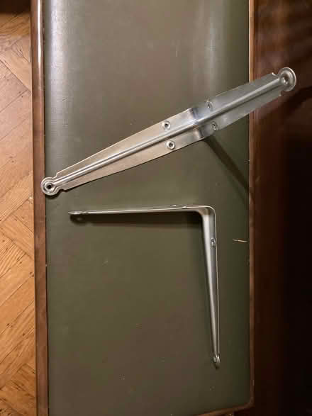 Photo of free Pair of metal shelf brackets (Petworth/ Park View) #1