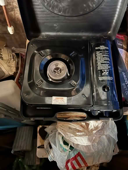 Photo of free Camping stuff - stoves, plates and an old tent (Aigburth L17) #1