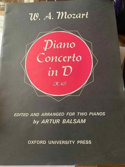 Photo of free Mozart Piano Concerto K.40 (Briarwood, Queens) #1