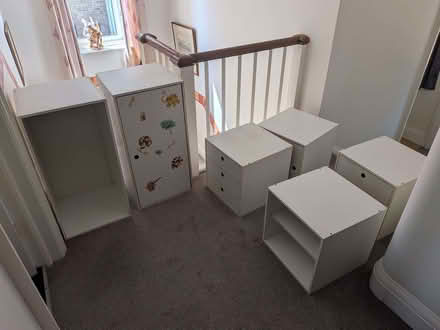 Photo of free White cube storage units (Old Road OX3) #2
