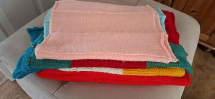 Photo of free Small hand knitted pet blankets (Tiptree CO5) #1