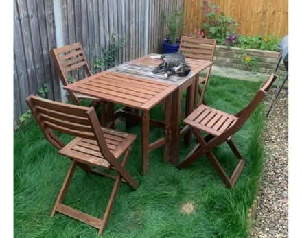 Photo of free Outdoor garden wooden set (E17) #4