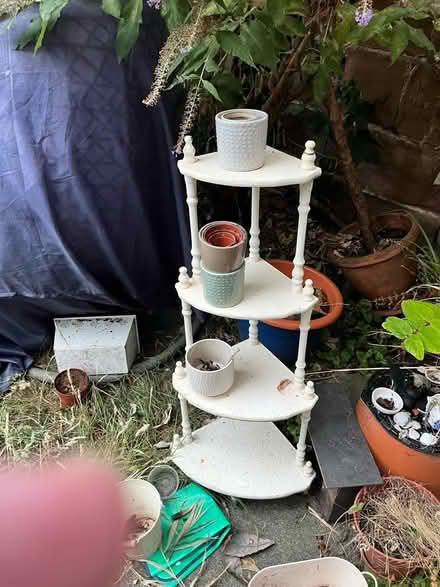 Photo of free Painted corner shelf (Upton CH2) #1