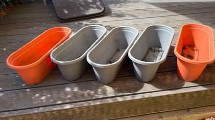 Photo of free 5 planting troughs (Broadstsirs CT10) #1