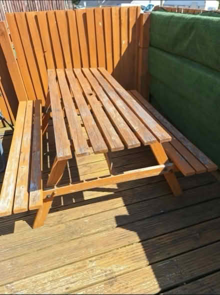 Photo of free Garden Bench Set (Ebbw Vale NP23) #2