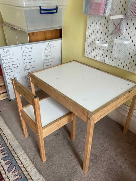 Photo of free Small kids table and chair (St Andrews BS6 BS6) #1