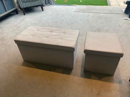 Photo of free Ottoman storage (Walton on Thames KT12) #1