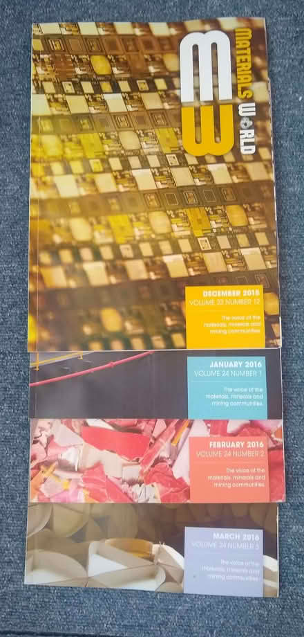 Photo of free Materials World Magazine 2015-16 (Golden Triangle NR2) #1