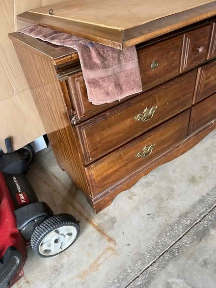 Photo of free Sturdy dresser w/Mirror (Eagles Ridge, Sussex, WI) #3