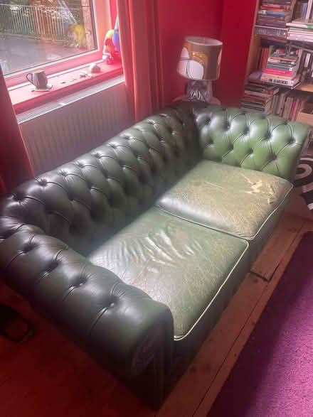 Photo of free Chesterfield Sofa (Todmorden) #1