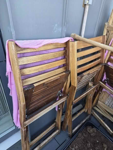 Photo of free Outdoor garden wooden set (E17) #2