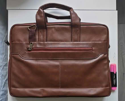 Photo of free Faux-leather laptop briefcase (Wembley HA0) #2