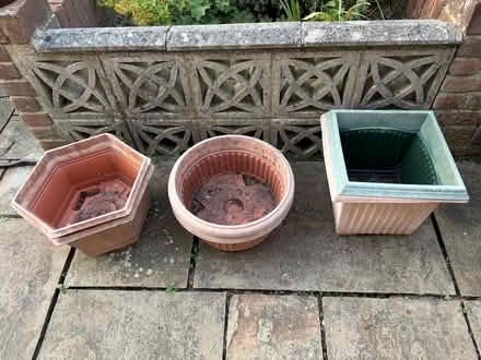 Photo of free Plant pots and troughs (Felpham PO22) #1