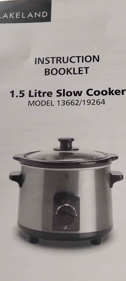 Photo of free Slow cooker (Finchley Church End N3) #2