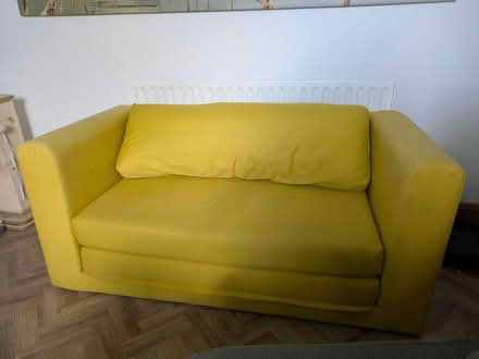 Photo of free Yellow ikea sofa bed (Montpelier BS6) #1