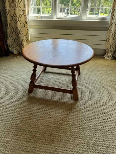 Photo of free 29” wide coffee or side table (Glencoe, IL) #1
