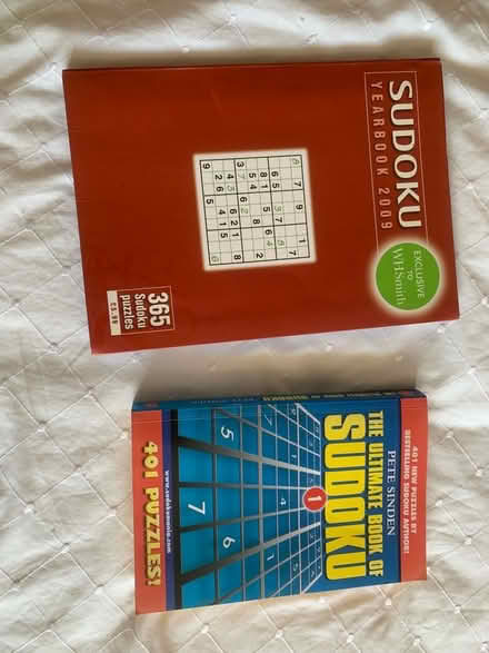 Photo of free 2 sudoku books (Northchurch HP4) #1