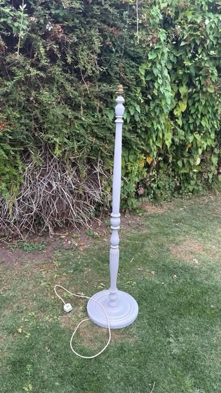 Photo of free Grey uplighter - working (Bassingbourn, SG8) #1