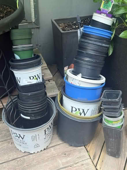Photo of free Plastic garden containers (19125, Fishtown) #1