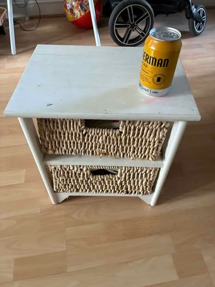 Photo of free Low 2 compartment bathroom storage (Southfields SW18) #1
