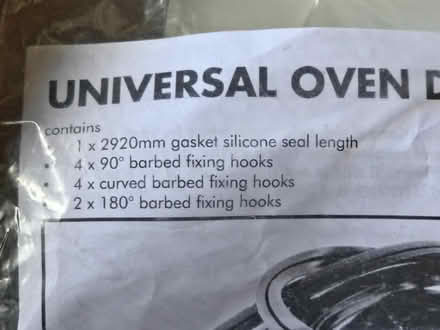 Photo of free Universal Oven seal gasket (Rushmere St Andrew IP4) #2