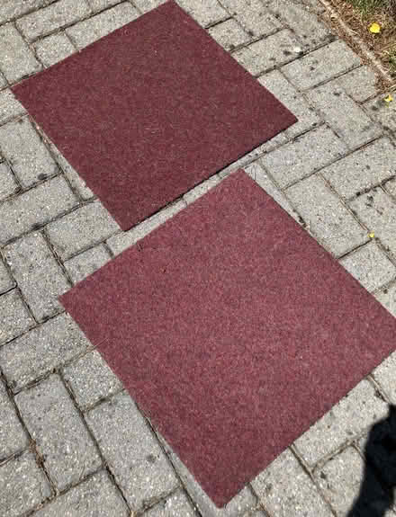 Photo of free Two large carpet tiles (Weston Park BA1) #1