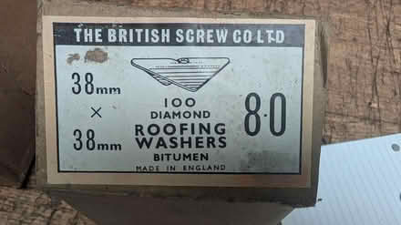 Photo of free Bitumen Roofing washers (Shaw Mills HG3) #2