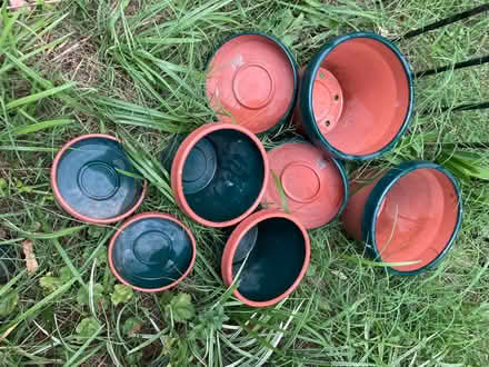 Photo of free 4 matching plant pots w/saucers (Petworth/ Park View) #1