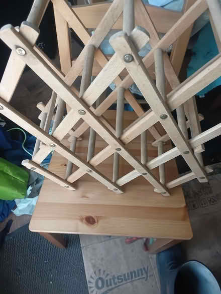 Photo of free 2 wooden wine racks (Bedminster Down BS13) #1