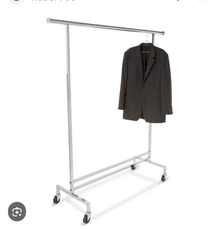 Photo of Rolling clothes rack (Arlington Forest) #1