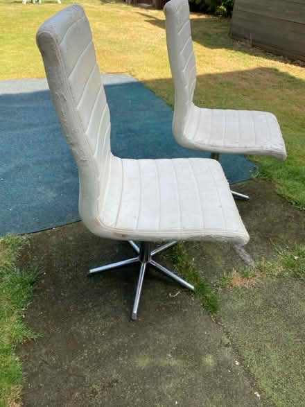 Photo of free Padded swivel chairs could do with recovering (Bishopston BS7) #2