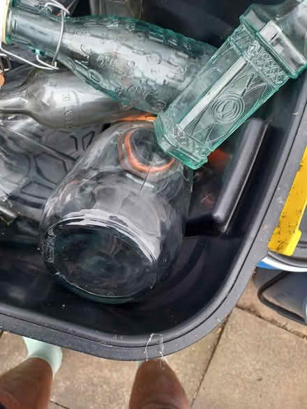 Photo of free glass bottles. Mason jars (Tollesby TS5) #1